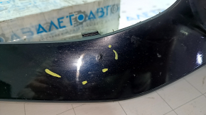 Bare front bumper BMW X3 F25 15-17 M-Sport, black 416, scratches, scuffs, broken fasteners