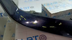 Bare front bumper BMW X3 F25 15-17 M-Sport, black 416, scratches, scuffs, broken fasteners