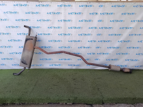 Lincoln MKZ 13-20 hybrid exhaust manifold with catalytic converter