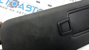 Left sun visor for Audi A6 C8 19-23 with backlight, black, without hook, dry-cleanable