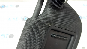 Right sun visor for Audi A6 C8 19-23 with backlight, black, without hook, dry-cleanable