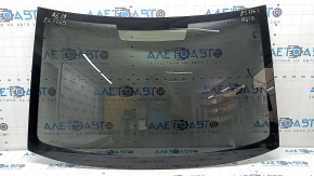 Audi A6 C8 rear window 19-24 scratched, non-factory tinted, scratched