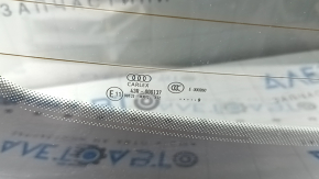 Audi A6 C8 rear window 19-24 scratched, non-factory tinted, scratched