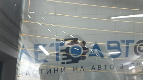 Audi A6 C8 rear window 19-24 scratched, non-factory tinted, scratched