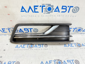 Front bumper grille side right VW Passat b8 16-19 USA under fog lights