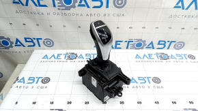 Shifter with gear knob BMW X3 F25 12-17 Sport, leather, scratches