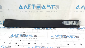 Tesla Model X 22-25 lower rear right door trim, scratches, adhesive
