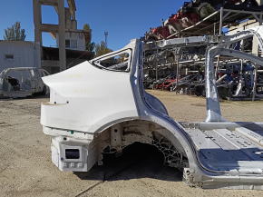 Tesla Model X 22-25 white PPSW rear right quarter wing, on the body