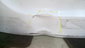 Tesla Model X 22-25 White PPSW Naked Trunk Door, Dents 