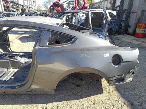 Quarter wing rear left Ford Mustang mk6 15-23 coupe, on the body, graphite