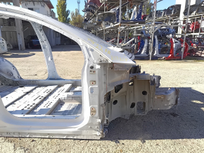 Tesla Model X 22-25 front right quarter panel white PPSW, on the body