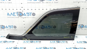 Jeep Grand Cherokee WL 22-25 tinted rear right window, glossy black with chrome molding