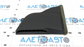 Left passenger footwell vent, 2nd row, Jeep Grand Cherokee WL 21-25, black