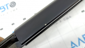 Left longitudinal roof rail for Lexus RX300 RX330 RX350 RX400h 04-09, black, with bumpers