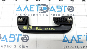Rear left ceiling handle for Audi A6 C8 19-25, black, scratches