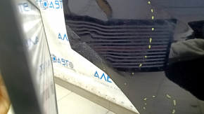 Bare rear right door BMW X3 F25 11-17 black 416, dented, scratches, painted 0.25-0.30