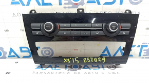 BMW X3 F25 15-17 climate control with heated seats, scratches