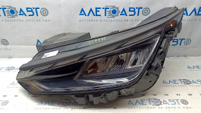 Kia EV6 22-24 LED front left headlight assembly, sand, broken mount