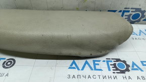 Knee support for the driver's seat BMW X3 F25 11-17, Elfenbein-Weiss leather with red stitching, Sport, dry-cleanable, torn leather