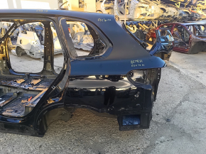 Quarter wing rear left BMW X5 G05 19-24 on the body, black