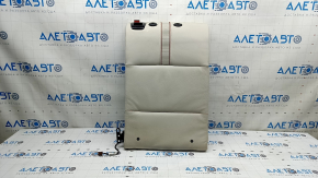 Right rear seat backrest BMW X3 F25 11-17, Elfenbein-Weiss leather with red stitching, Sport