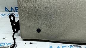 Right rear seat backrest BMW X3 F25 11-17, Elfenbein-Weiss leather with red stitching, Sport