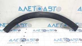 Tesla Model X 22-25 rear right fender arch trim on the door, worn, broken mount