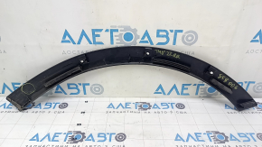 Tesla Model X 22-25 rear right fender arch trim on the door, worn, broken mount