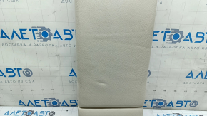 Rear seat backrest center BMW X3 F25 11-17, Elfenbein-Weiss leather with red stitching, Sport, dry-cleanable, creased