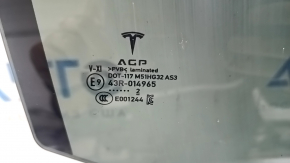 Tesla Model X 22-25 rear right door glass
