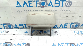 Rear center seat headrest BMW X3 F25 11-17, Elfenbein-Weiss leather with red stitching, Sport, dry-cleanable