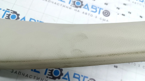 Right rear seat side panel for BMW X3 F25 11-17, Elfenbein-weiss leather, dry-cleanable