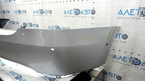 Tesla Model X 22-25 rear bumper, white PPSW, for parking sensors, dented, scratches