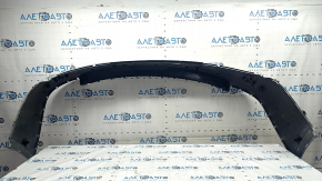 Tesla Model X 22-25 rear bumper, white PPSW, for parking sensors, dented, scratches