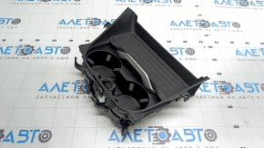 BMW X3 F25 15-17 center console cup holders, black, complete, scratches