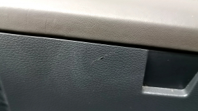 Door trim panel front right complete Audi A6 C8 19-21 dark gray for curtain and memory, insert black Alcantara, armrest brown leather, upper leather dark gray, molding chrome with backlight