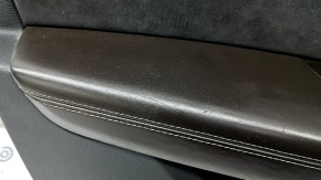 Door trim panel front left Audi A6 C8 19-24 leather black with dark gray