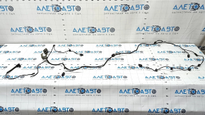 Audi A6 C8 19-25 rear bumper wiring for parking sensors and park assist, the connector for the foot opening sensor is cut off