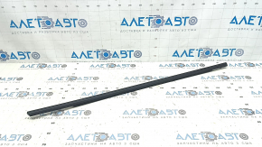 Door-glass molding, central rear left, Audi A6 C8 19-25, chrome, painted