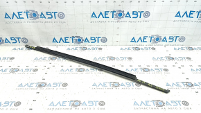 Door-glass molding, central rear left, Audi A6 C8 19-25, chrome, painted