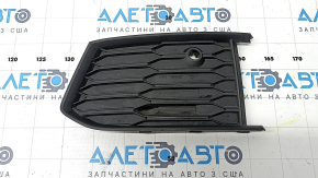 Front bumper grille left Audi A6 C8 19-23 structure, S-Line
