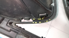 Left front bumper cover bracket for Audi A6 C8 19-25 S-Line, cracked