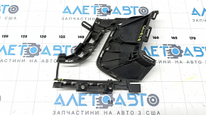 Right front bumper cover bracket for Audi A6 C8 19-25 S-Line, cracked