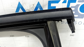 Upper rear right door molding for Audi A6 C8 19-25, chrome with glass seal, painted, tear, torn