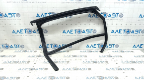 Upper rear right door molding for Audi A6 C8 19-25, chrome with glass seal, painted, tear, torn