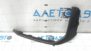 Front bumper cover left Audi A6 C8 19-23 gray gloss, S-Line, sand, worn