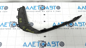 Front bumper cover left Audi A6 C8 19-23 gray gloss, S-Line, sand, worn