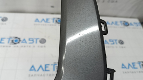 Front bumper cover left Audi A6 C8 19-23 gray gloss, S-Line, sand, worn