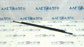 Door-glass molding, central rear right, Audi A6 C8 19-25, chrome, painted