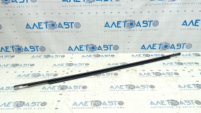 Door-glass molding, central front left, Audi A6 C8 19-25, chrome, painted